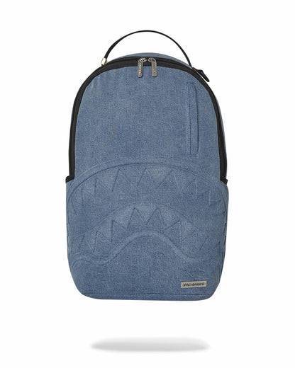 STONE WASH 3D SHARK BACKPACK