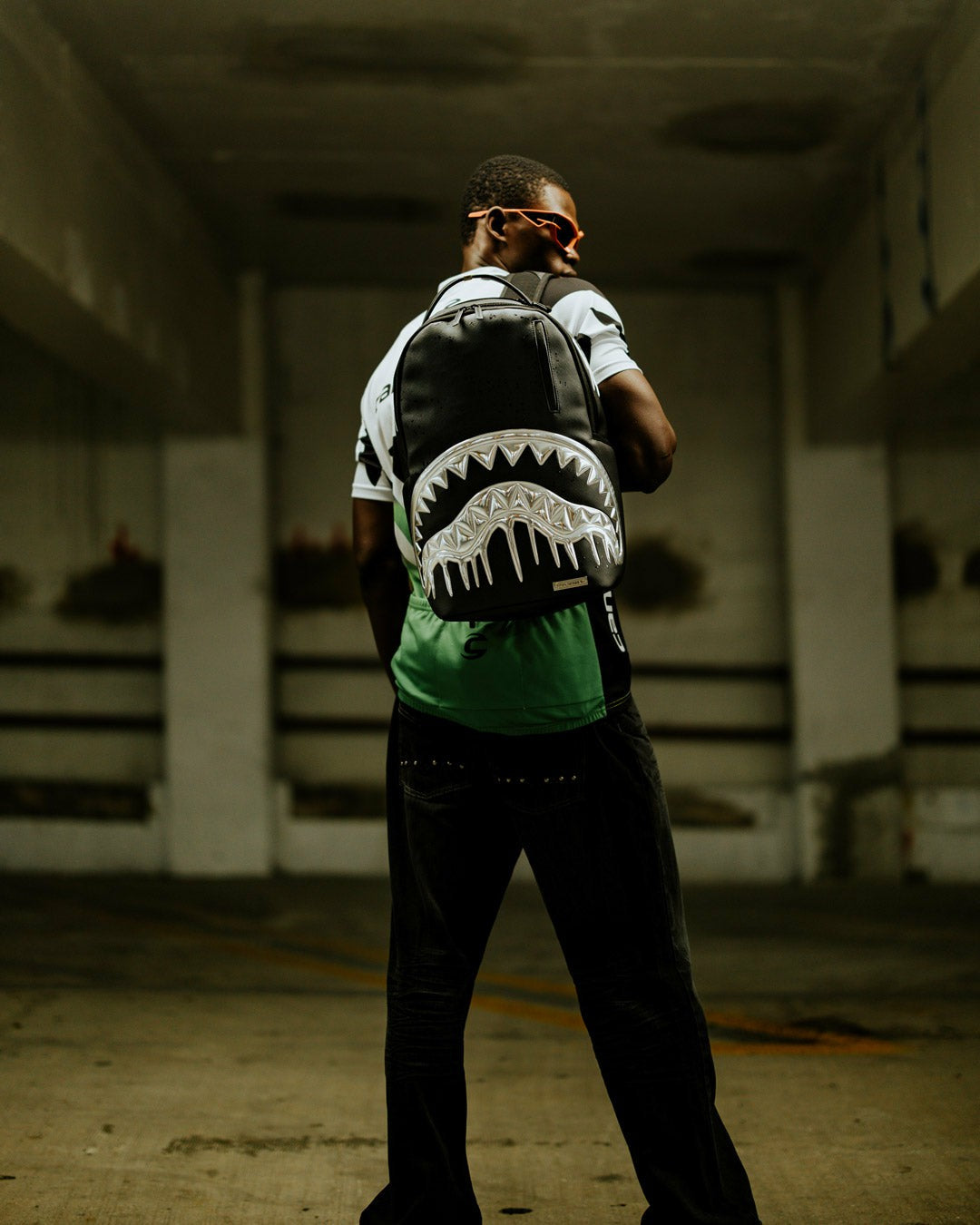 METALLIC TO THE TOUCH EXTRA DRIP BACKPACK