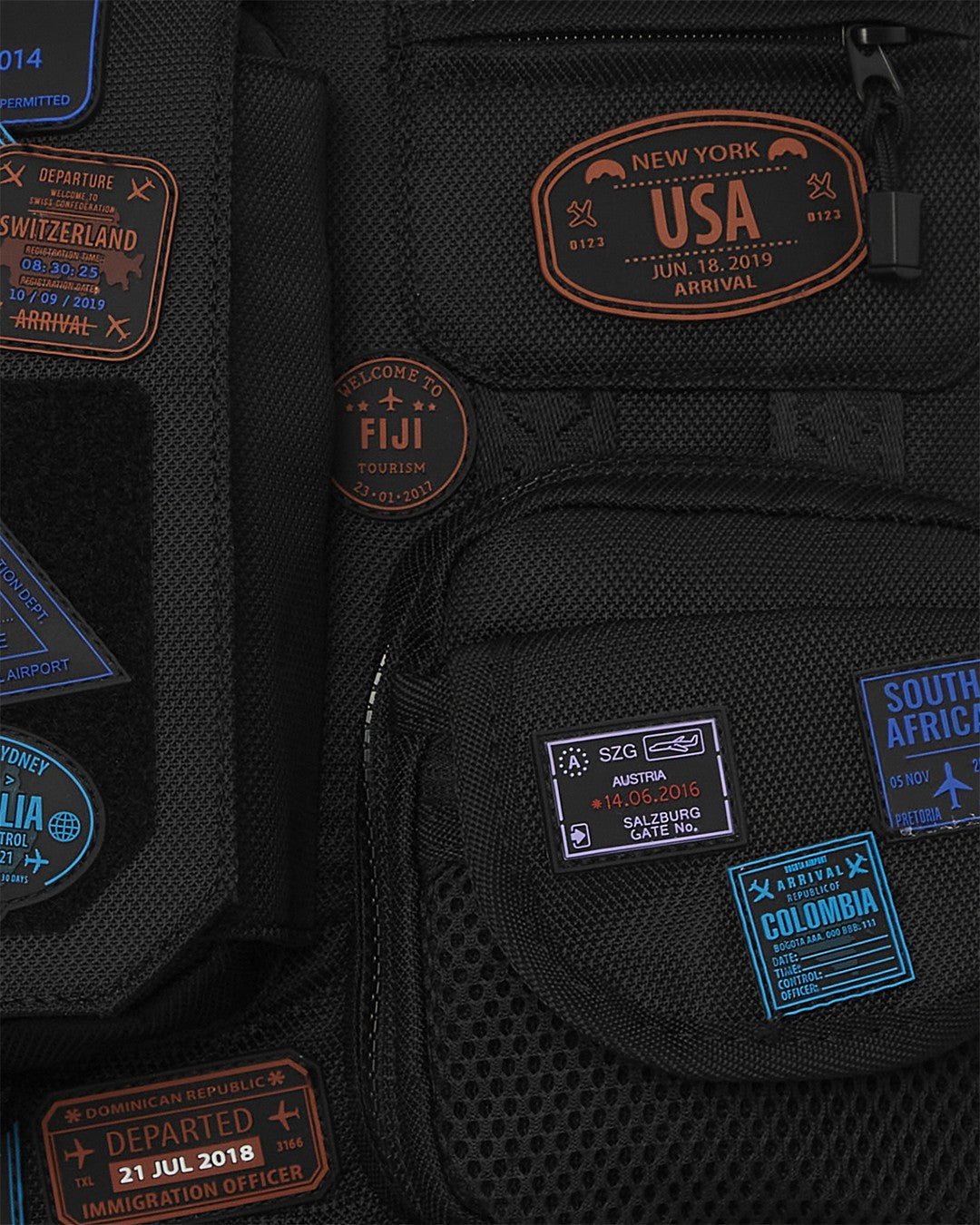 JAMES FIRST CLASS I GOT THESE STAMPS BACKPACK