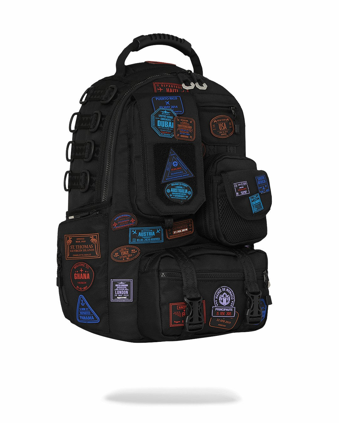 JAMES FIRST CLASS I GOT THESE STAMPS BACKPACK