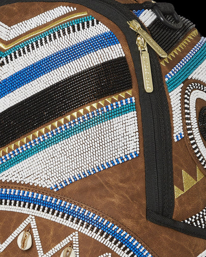 THE MET KUBA KINGDOM HEADDRESS BACKPACK